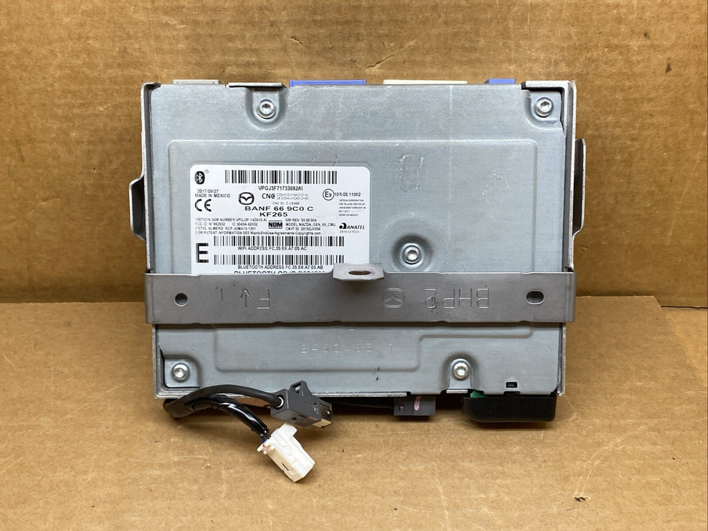 2014 2018 Mazda Connectivity Radio Bluetooth Navigation Receiver  BANF 66 9C0 C6