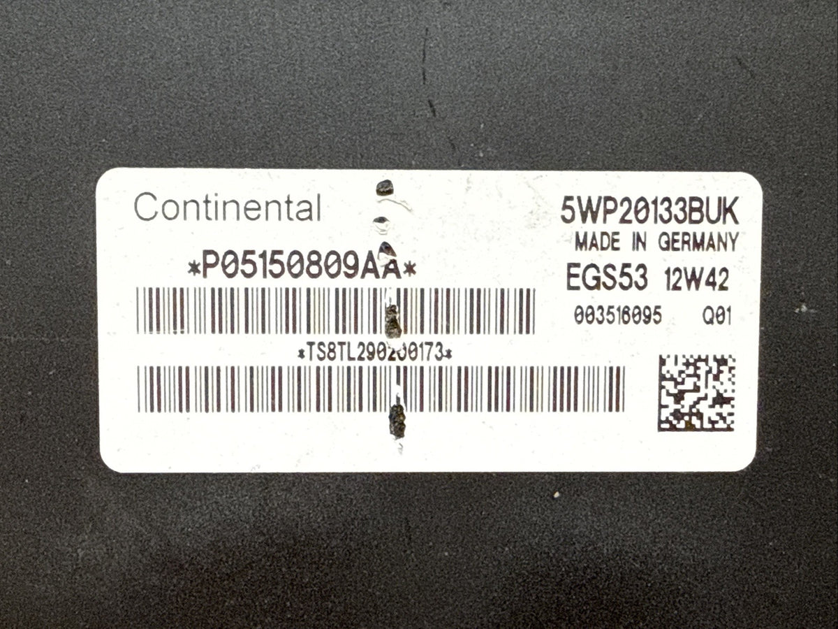 2013 2014 Dodge Charger Transmission Control Module OEM P05150809AA 05150809AA1