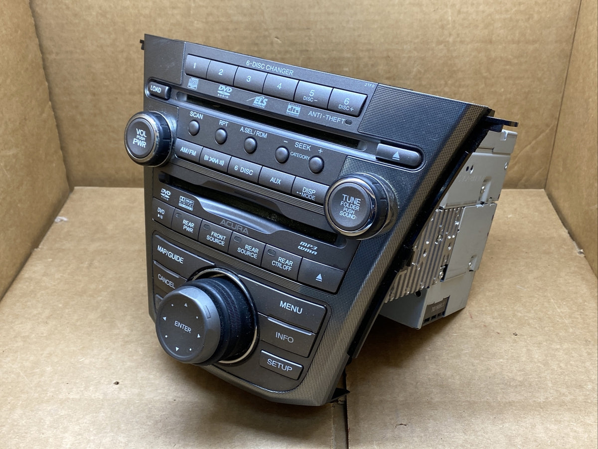 07 09 Acura MDX Radio Audio Player MP3 WMA DVD OEM W/ CODE 39101 STX A220 M15
