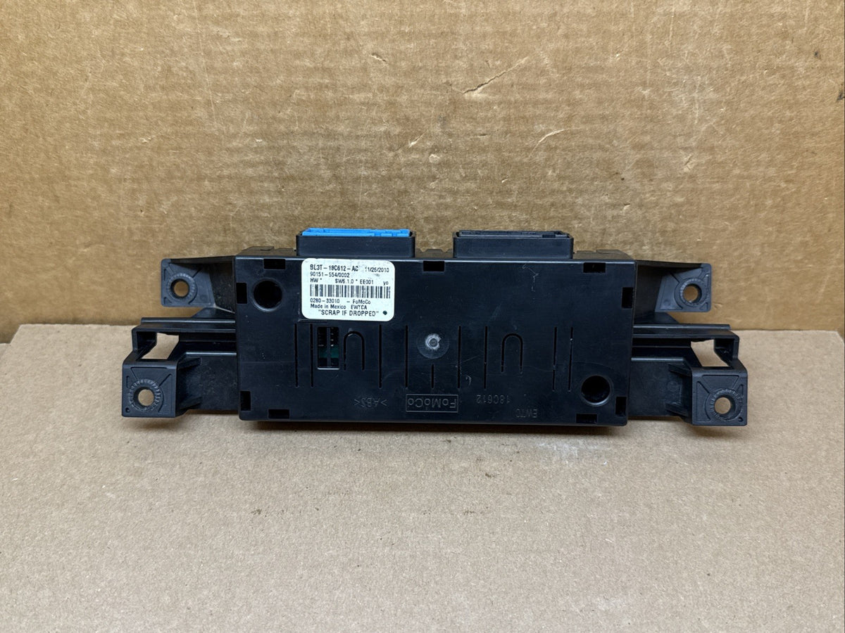 2011 Ford F150 F 150 Temperature Climate Control Module BL3T 18C612 AC0