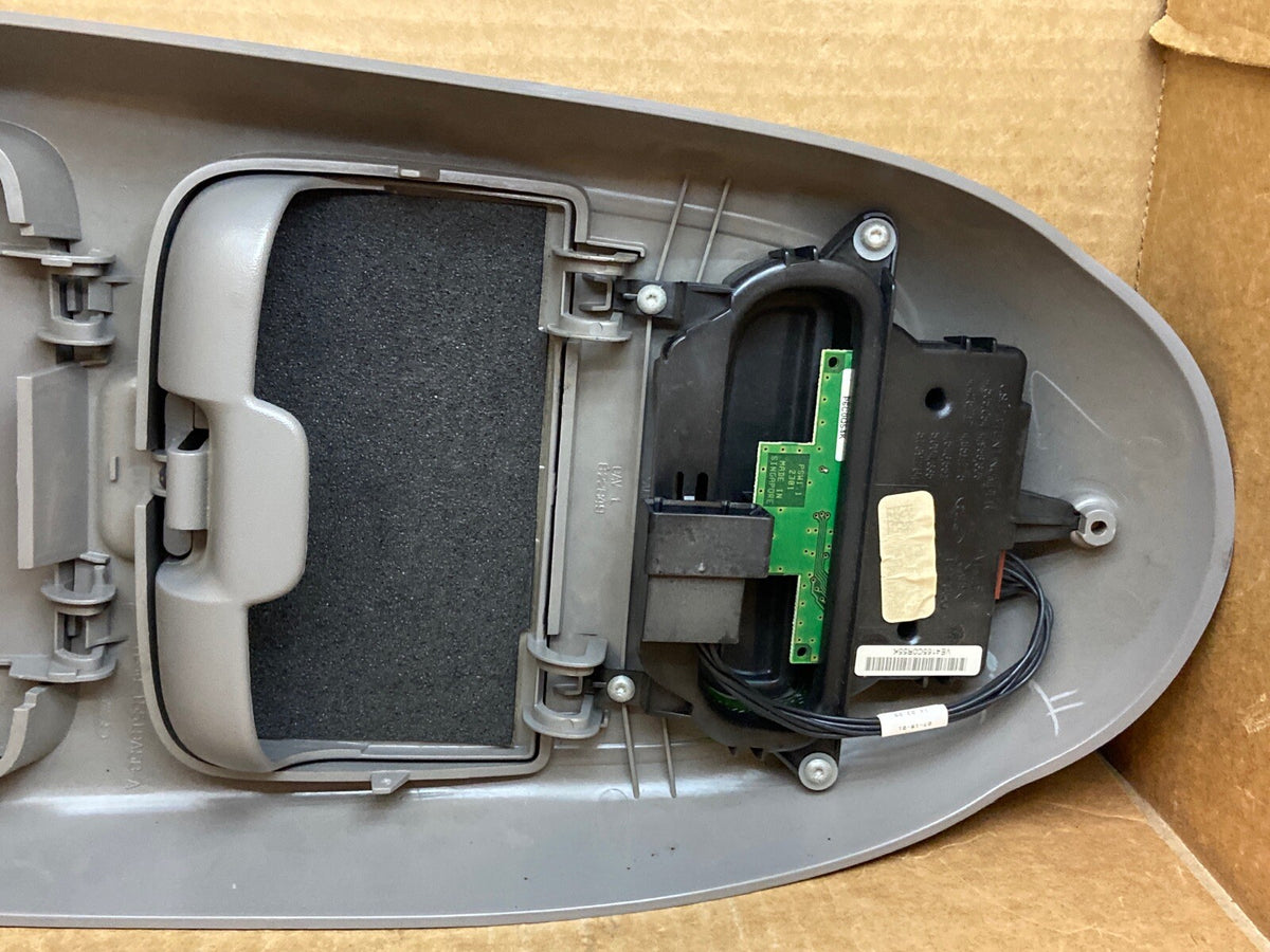 99 03 Ford F150 E150 Over Head Overhead Console Digital Display Grey Graphite6