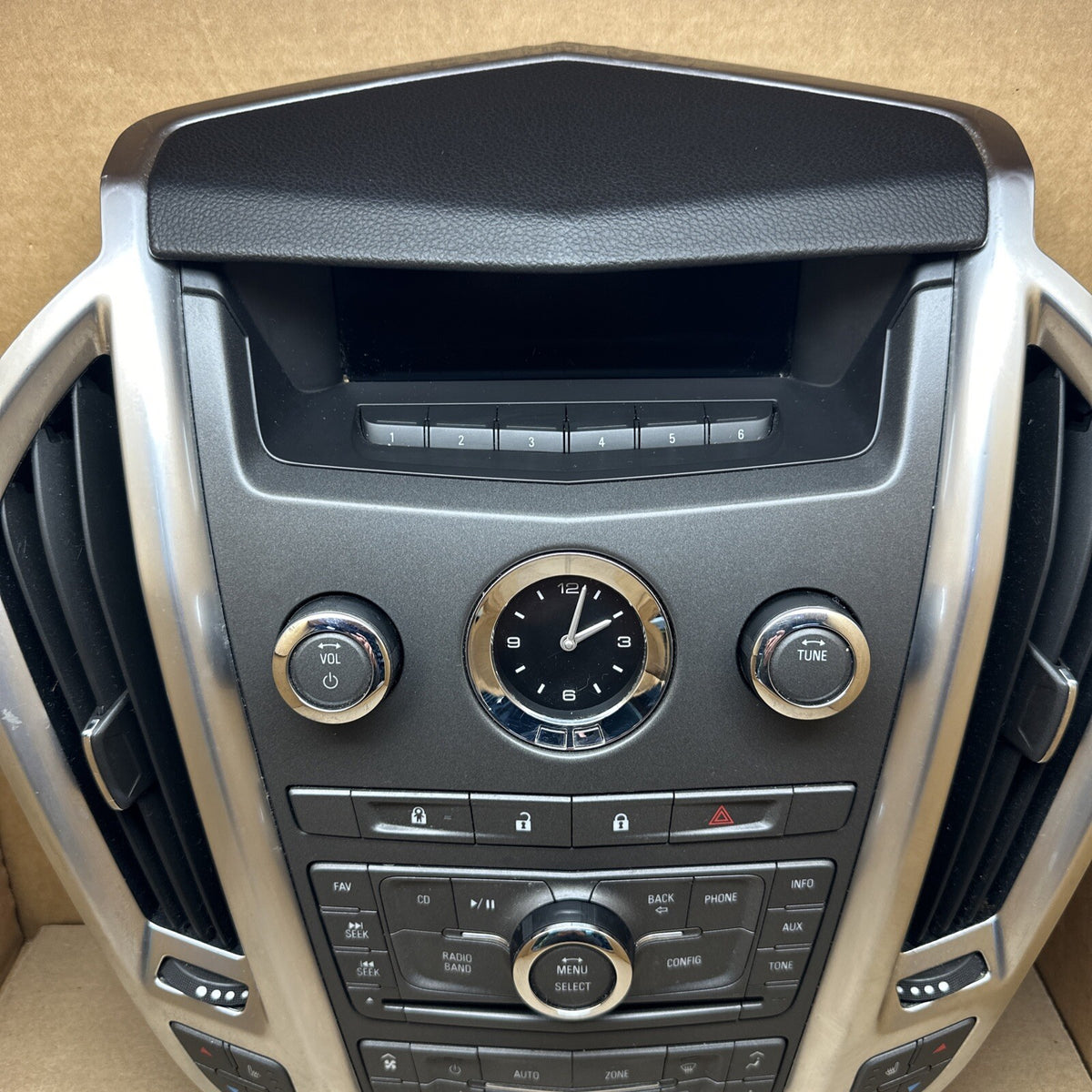 2010 2012 Cadillac SRX Temperature Climate Radio Control Panel Bezel 208648682