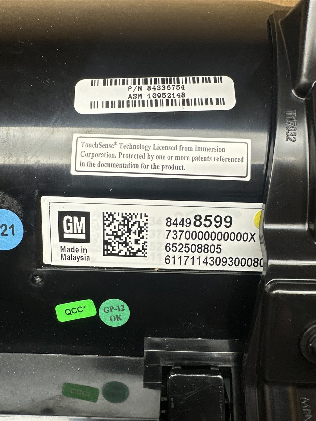 2013 2016 Cadillac CUE Touch Screen NAV GPS Radio Control System 844985997