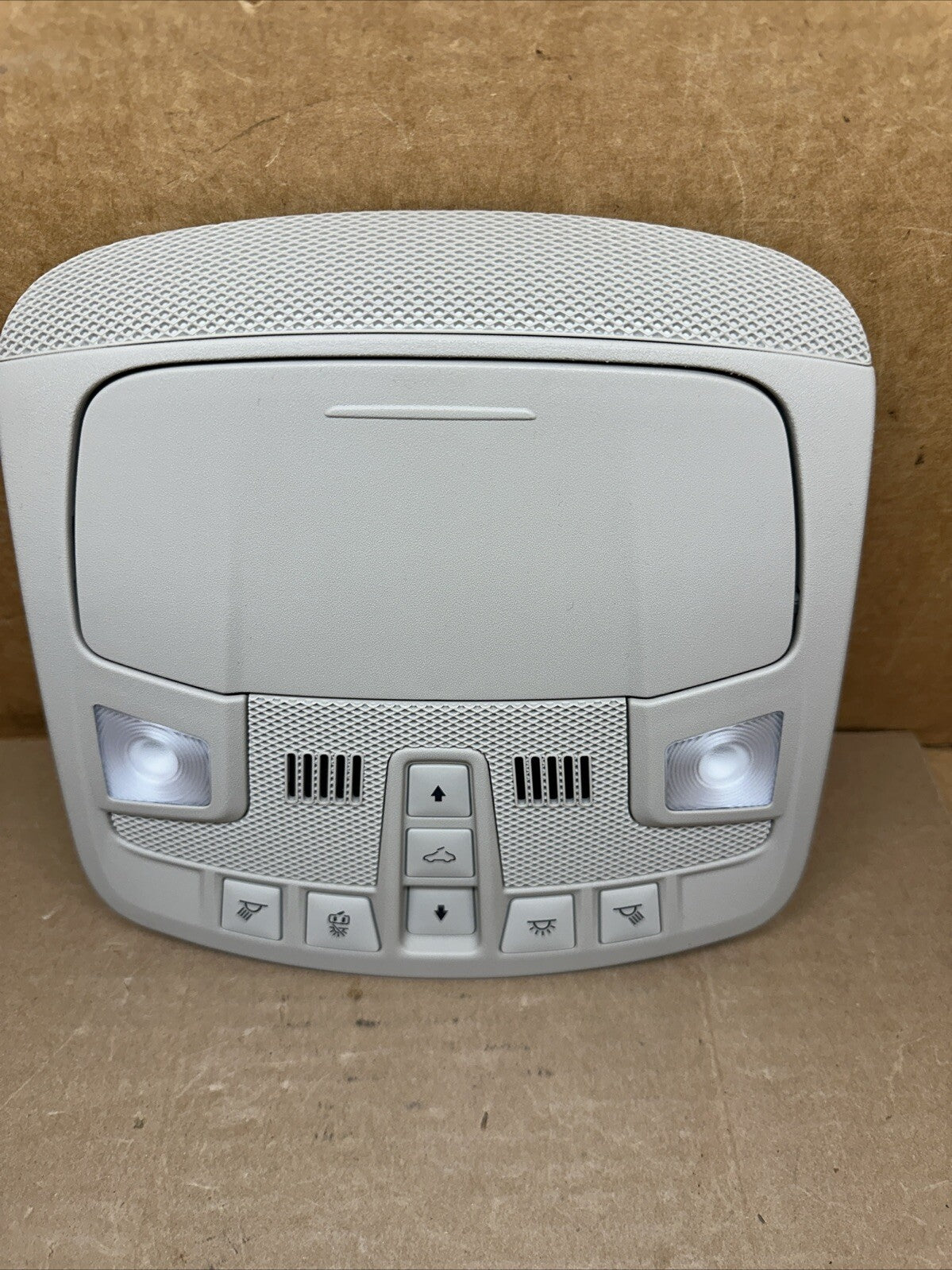 2013 2016 Ford Fusion Over Head Overhead Console Dome Light Tan3
