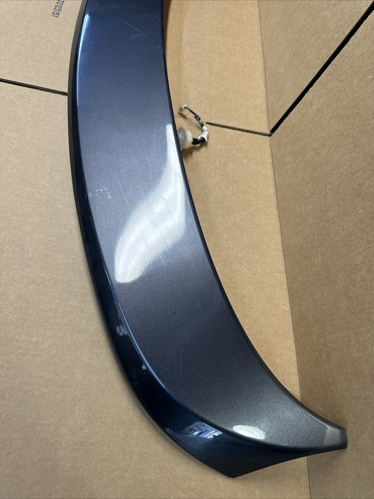 2007 2015 MAZDA CX 9 CX9 REAR LIFT GATE SPOILER 3RD THIRD BRAKE GRAY PAINT 42A3