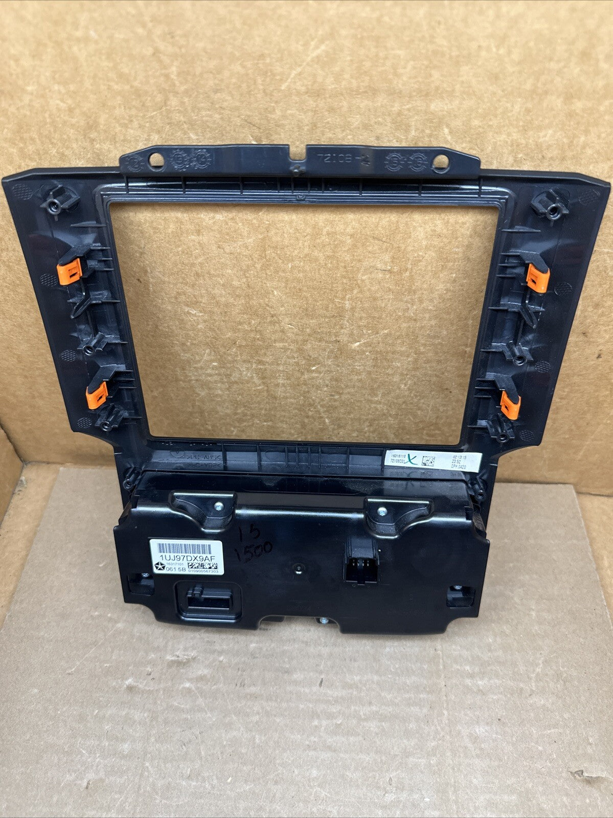 2013 2018 Dodge Ram 1500 Heater AC Climate Temperature Control Unit 1UJ97DX9AF7