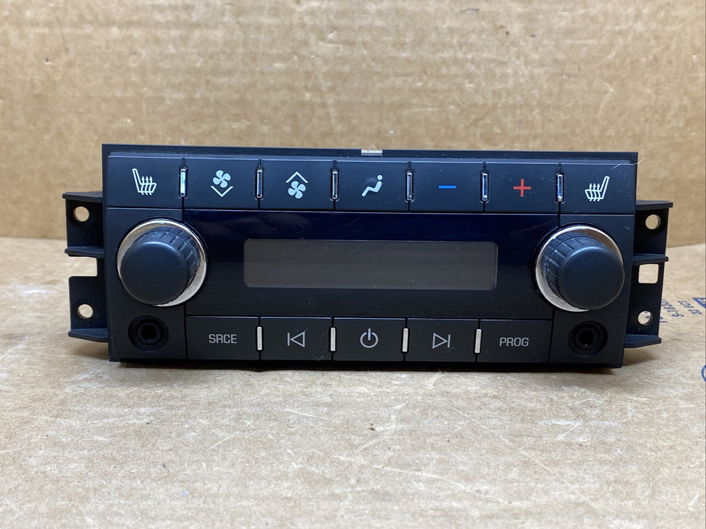 2007 2014 Cadillac Escalade Rear Audio Climate Temperature Temp Control 151061461