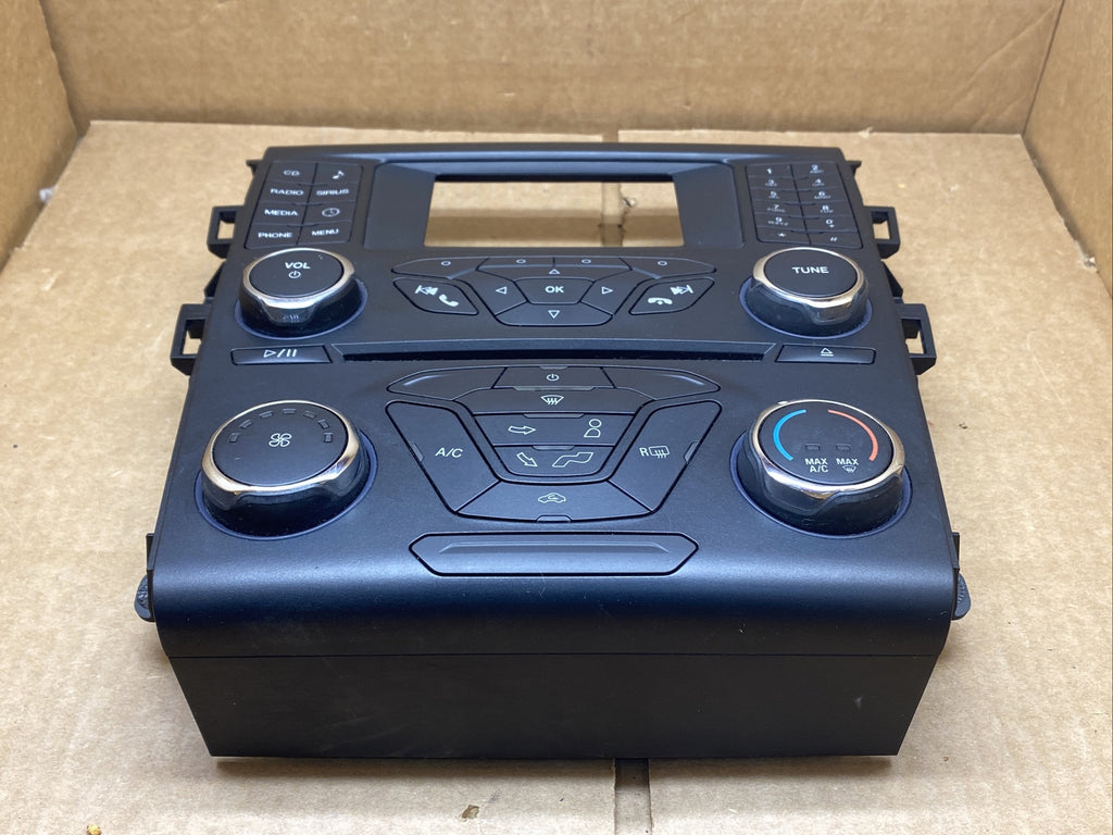 2013 Fusion Temp Temperature Climate Radio Control Bezel Panel DS7T 18E243 ER7