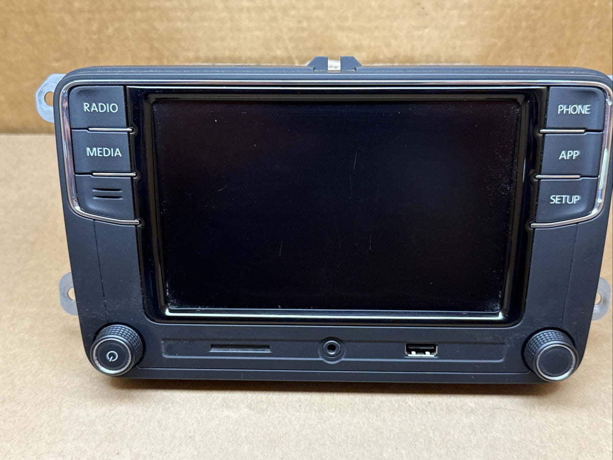 12 14 Volkswagen VW GTI Audio Radio Display Screen 6RD 035 187 B    6RD035187B2