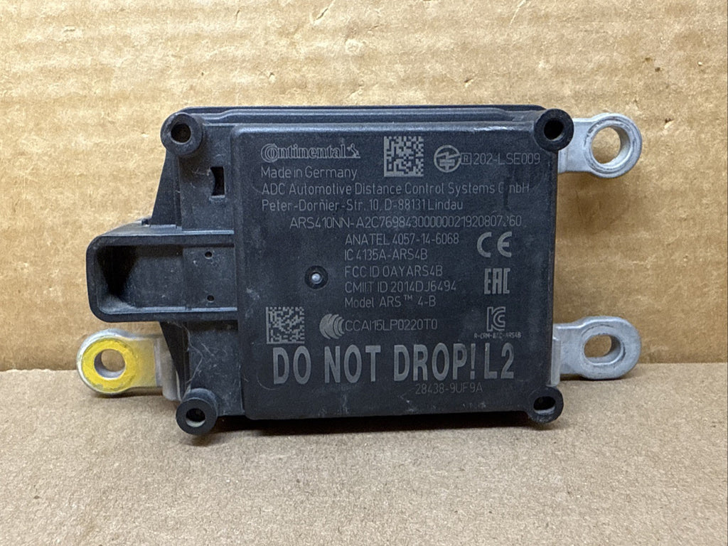 2018 2019 Nissan Maxima Murano Cruise Control Distance Radar Sensor 28438 9UF9A1