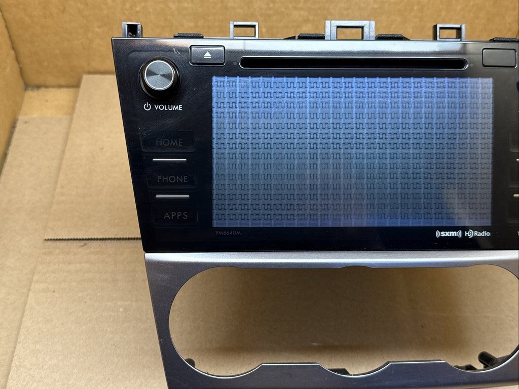 2015 2017 Subaru Impreza Crosstrek Radio Dash Screen 86201FJ6601