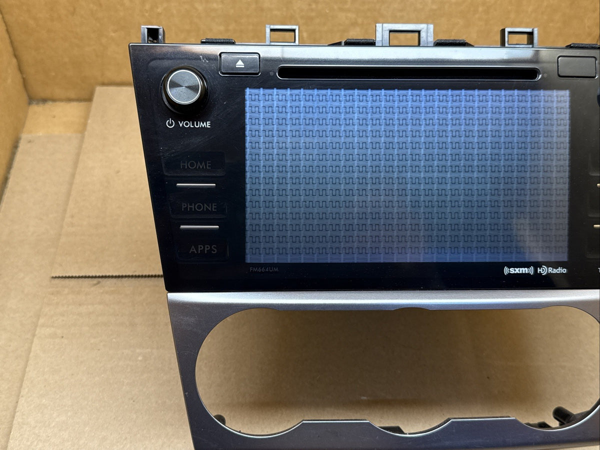 2015 2017 Subaru Impreza Crosstrek Radio Dash Screen 86201FJ6601