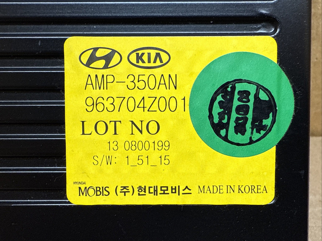 2013 2015 Hyundai Santa Fe Sport Radio Premium Amp Amplifier JBL OEM 963704Z0011