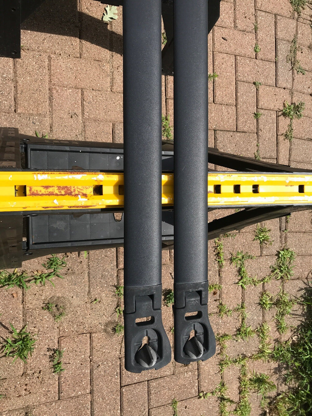 2011 2016 Town & Country Grand Caravan Routan Roof Rack Cross Bars Bar Set 2