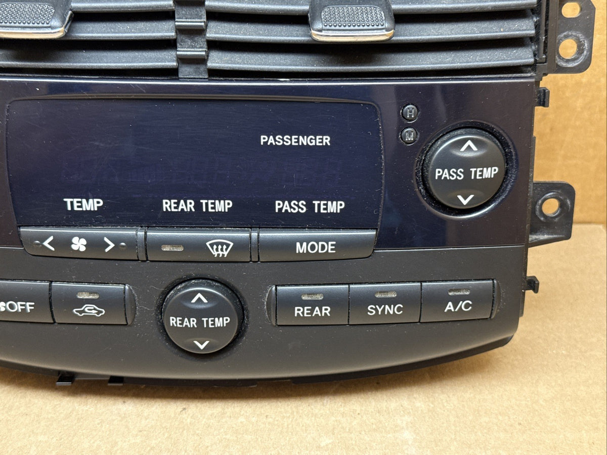 2004 2006 Toyota Sienna Digital Climate Temp Temperature Control OEM 84010 080304