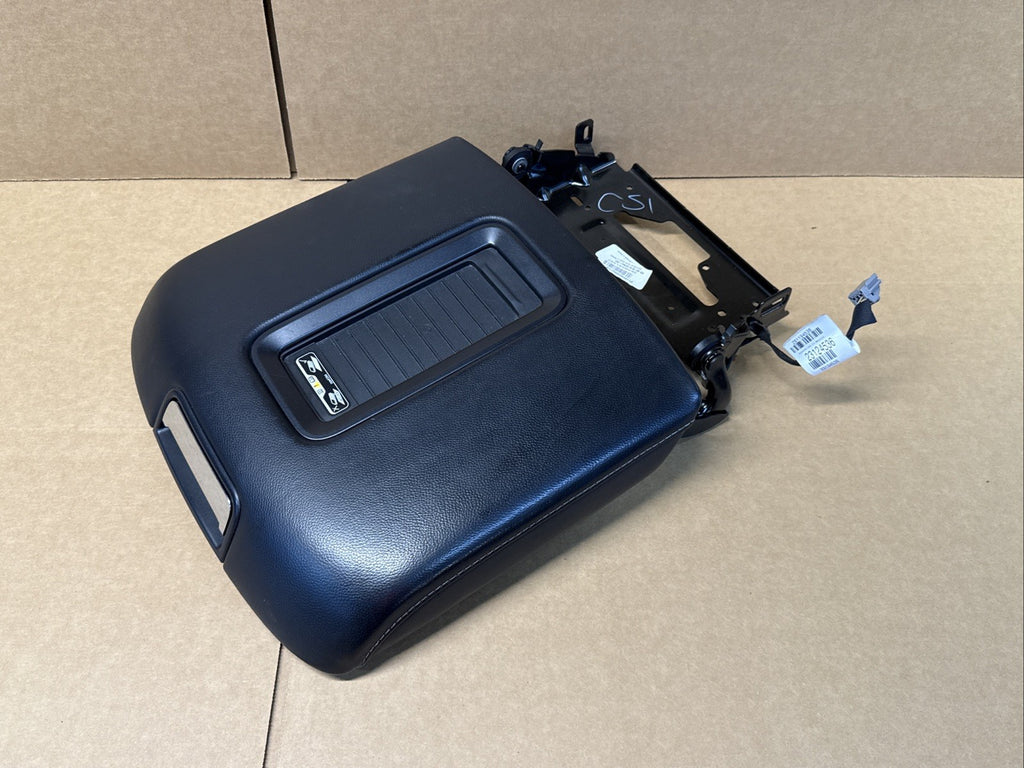 2016 2020 Suburban Tahoe Yukon Center Console Armrest Lid Cover Charging Pad1