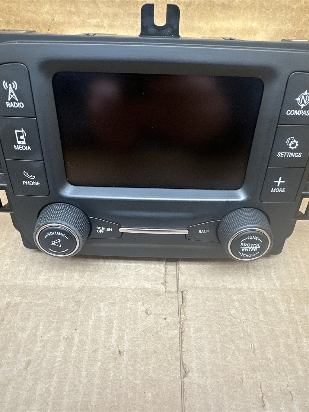 2015 Jeep Cherokee Radio Receiver Player Information Screen VP2 OEM P68237067AC2