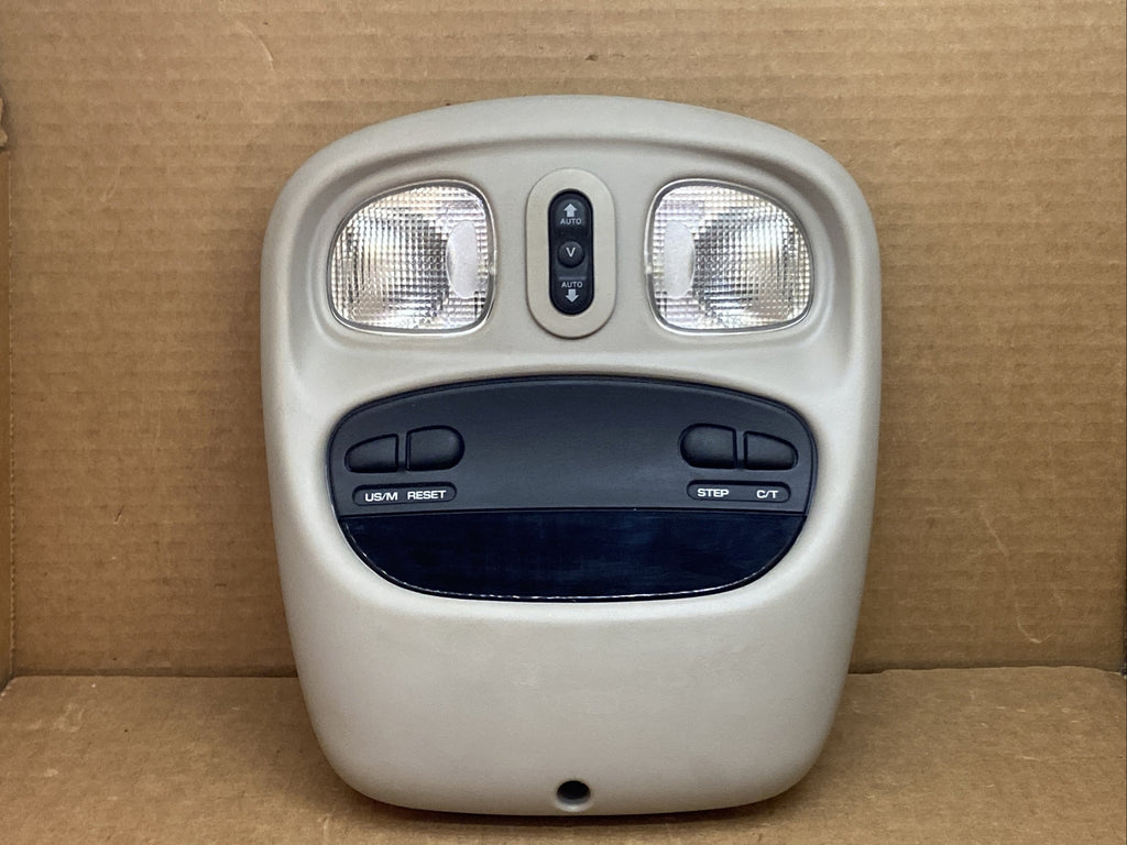 2002 2005 Dodge Ram Overhead Console Dome Map Lights Digital Display 56049706AF0