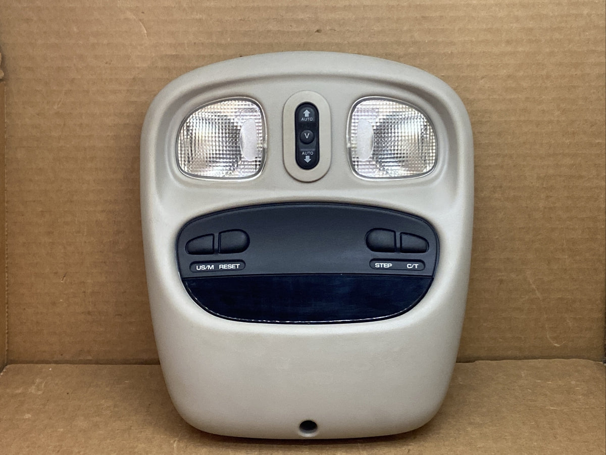 2002 2005 Dodge Ram Overhead Console Dome Map Lights Digital Display 56049706AF0