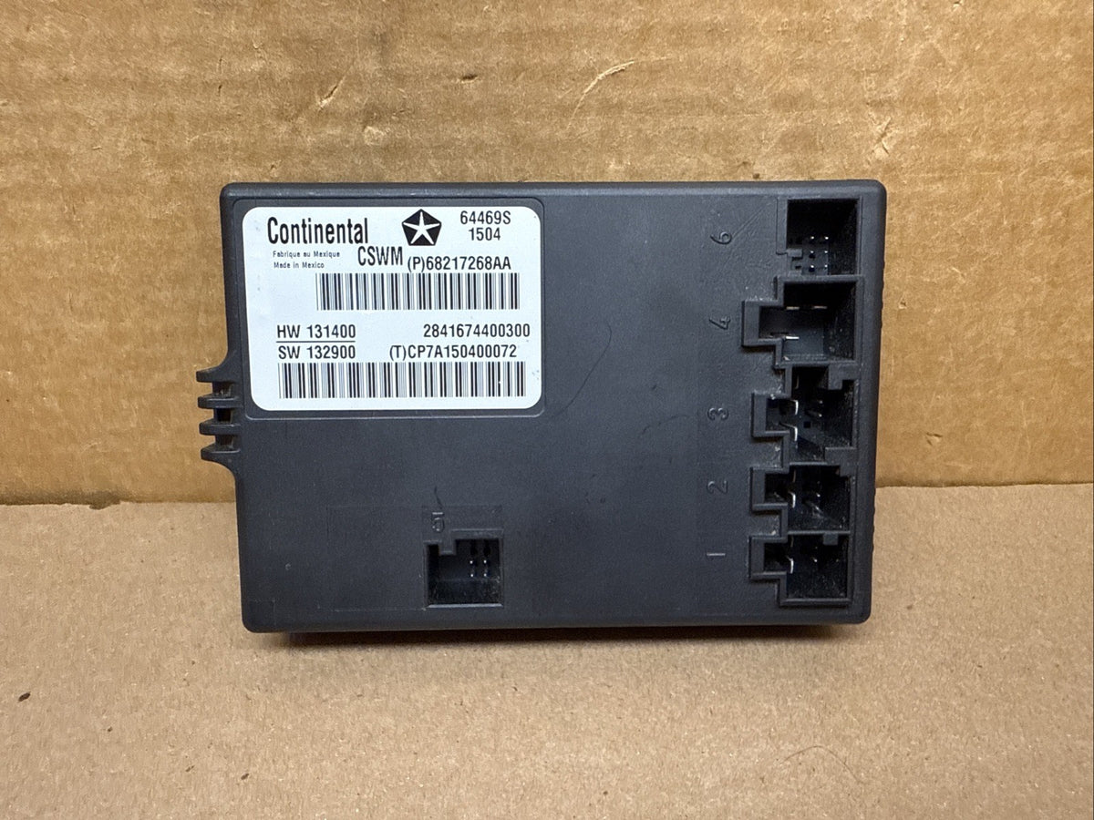 2014 Durango Grand Cherokee Ram Front Driver Seat Heat Control Module 68217268AA0