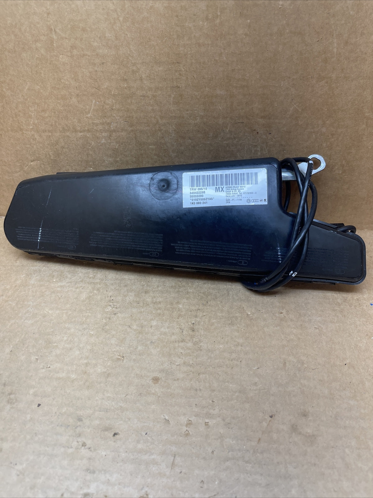2009 VW JETTA DRIVER SEAT LEFT SIDE AIR BAG AIRBAG 34042229B 1K08802413