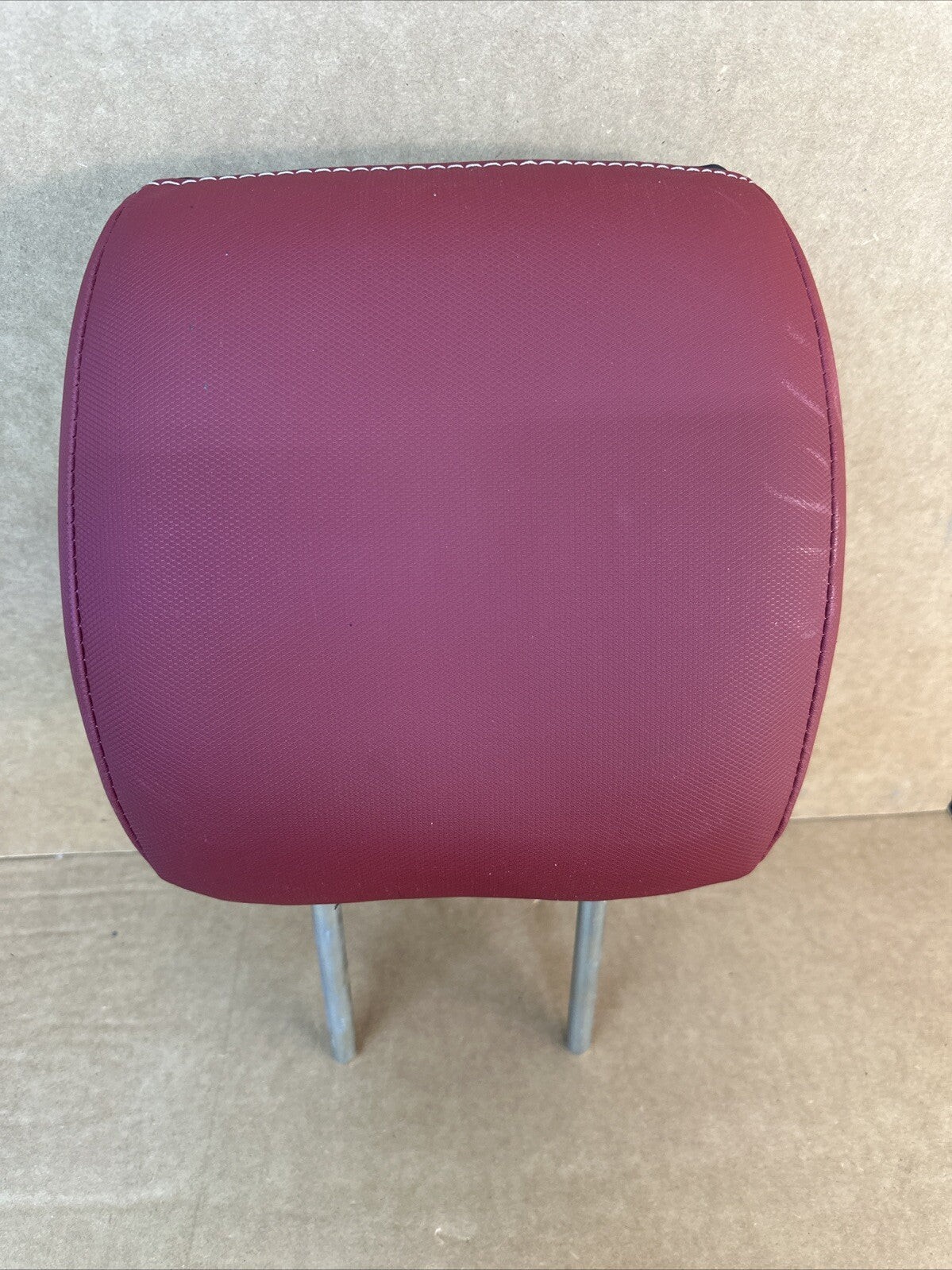 2015 2018 Dodge Ram 1500 Rebel Front Driver Passenger Headrest Red Black OEM5
