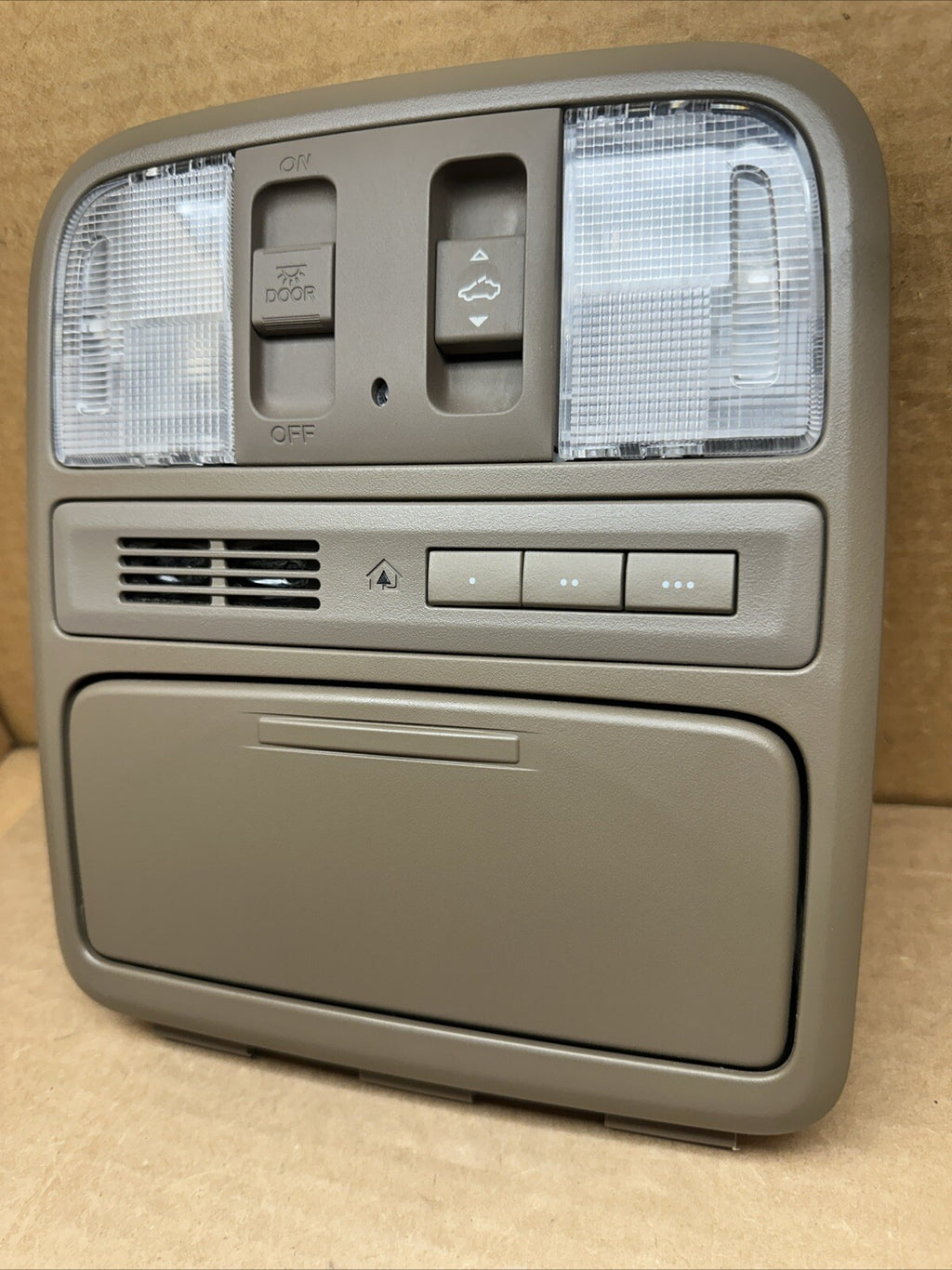 2009 2015 Honda Pilot Dark Gray Over Head Overhead Console Homelink Sunroof FB2