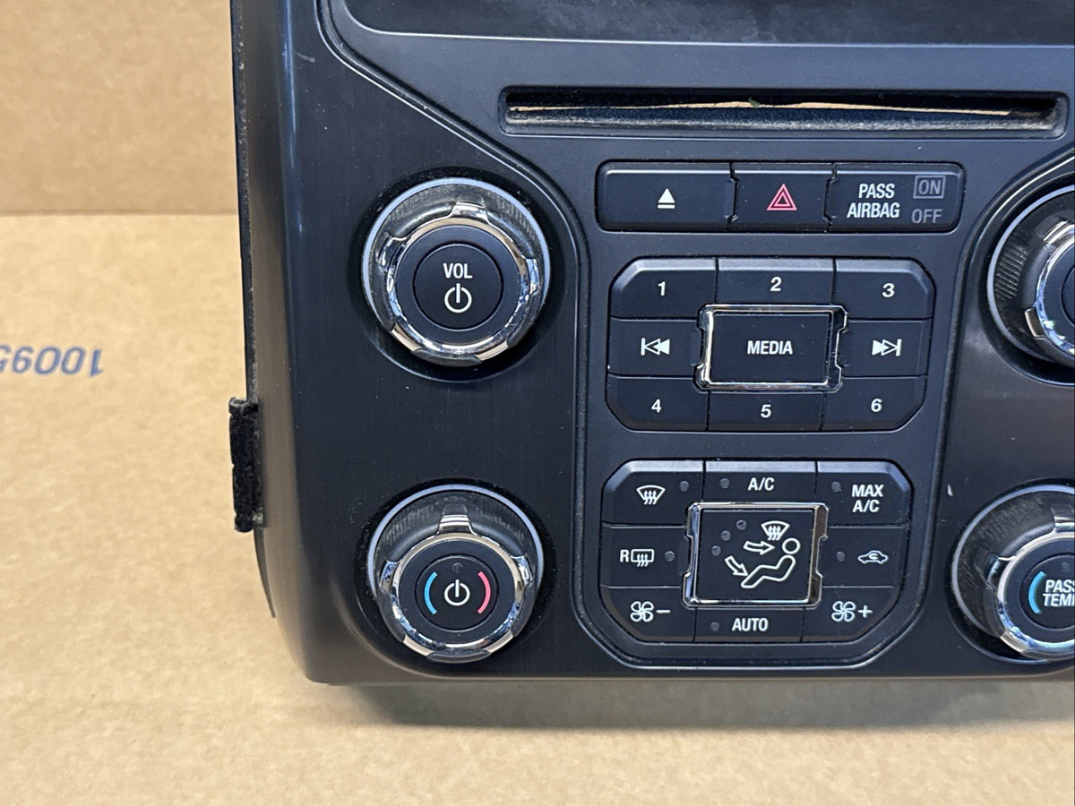 2014 2015 Ford F 150 F150 Radio Control Panel Bezel Metal EL3T 18A802 GASMM85