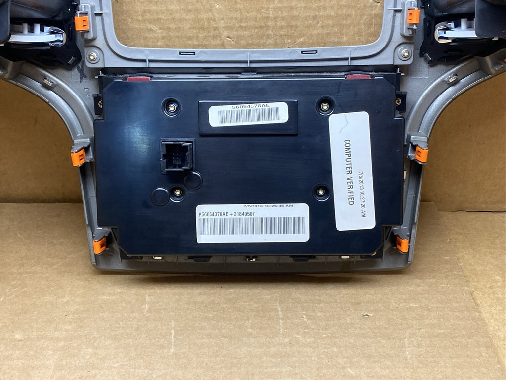 2014 2018 Jeep Grand Cherokee Center Radio Bezel Climate Controls 56054378AE OEM6