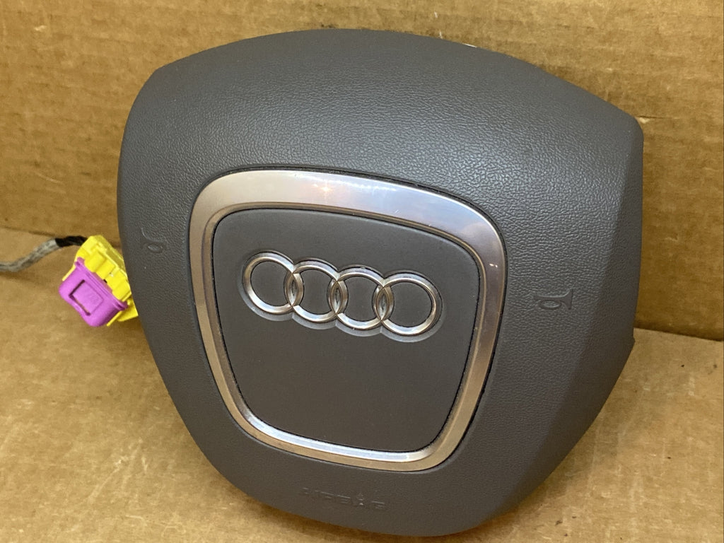 Audi A6 S6 Front Left Driver Side Steering Wheel Airbag Air Bag Platinum Gray NQ5