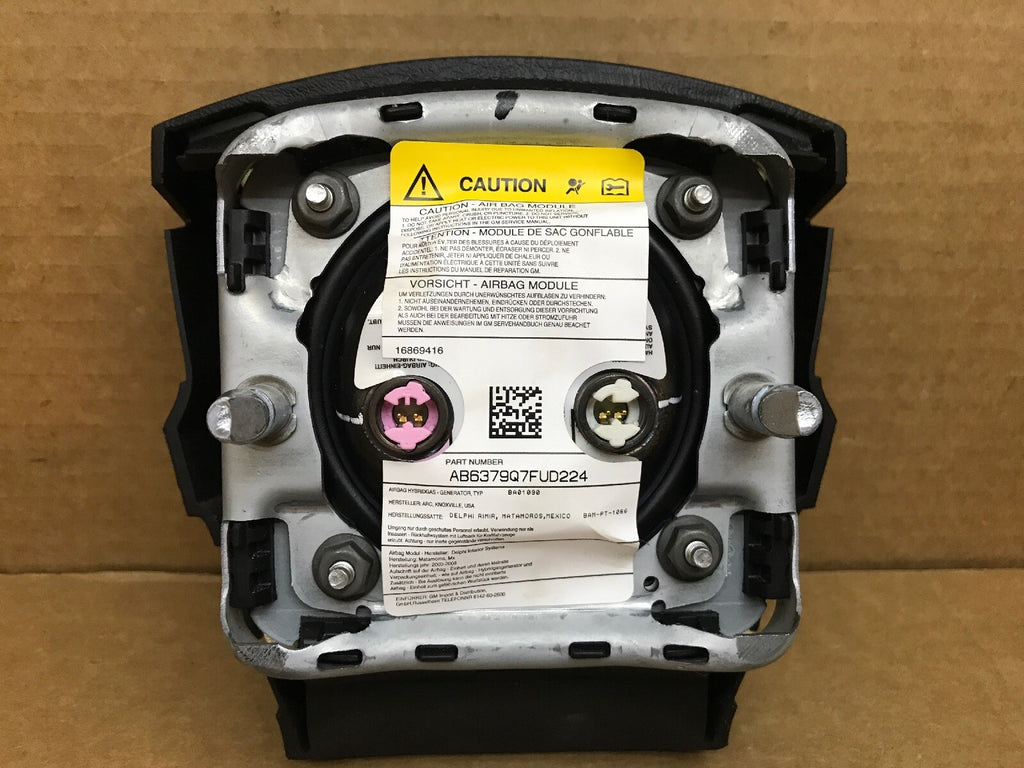 05 09 SAAB 9 7X FRONT LEFT DRIVER SIDE STEERING WHEEL AIRBAG AIR BAG 168740585