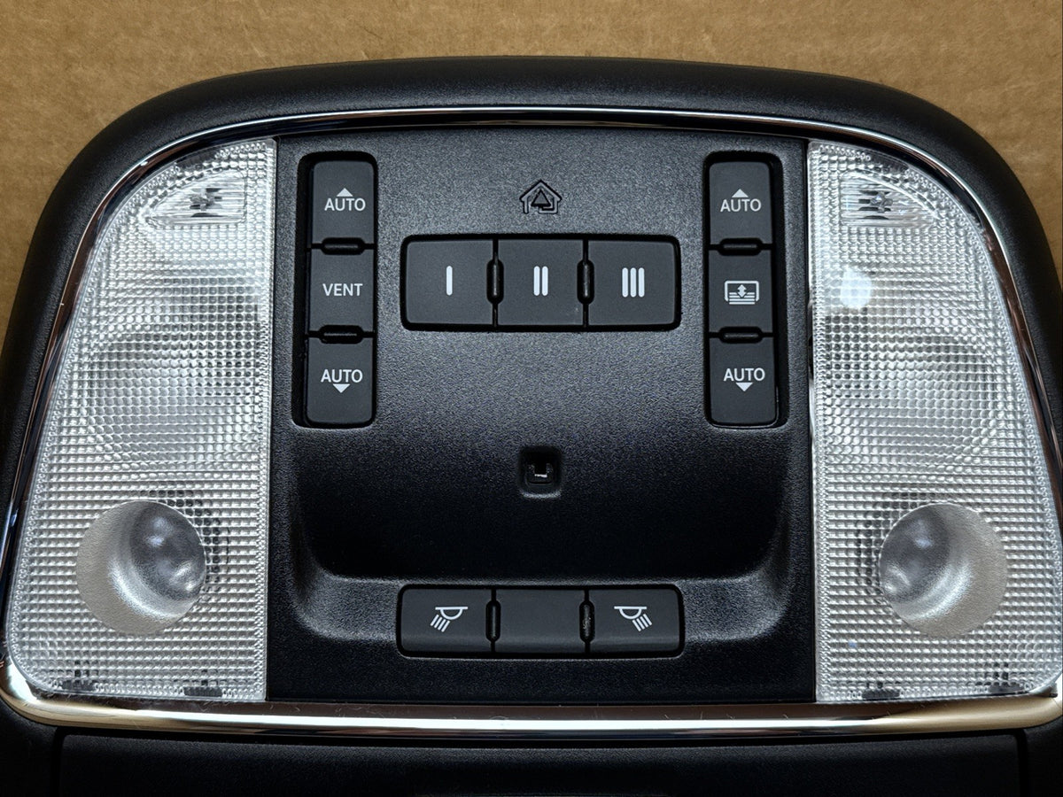 2011 2014 Dodge Charger Chrysler 300 Overhead Console Black Homelink Sunroof1