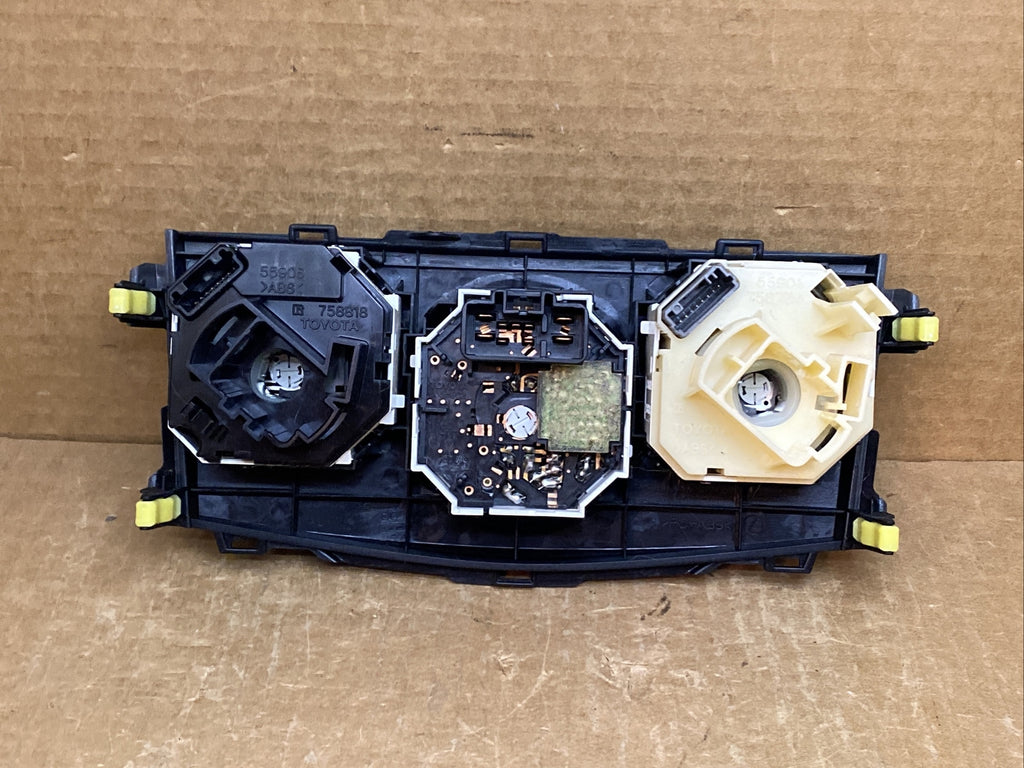 09 13 Toyota Corolla Temp Temperature Climate Control Heat A/C Heater Dials OEM5
