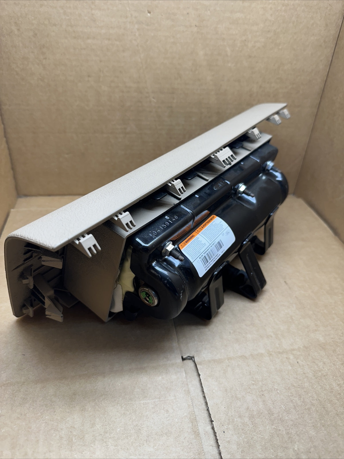 2009 2014 Ford F150 F 150 Front Right Side Passenger Dash Airbag Air Bag Tan5