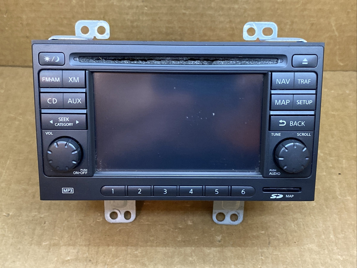 13 15 Nissan Rogue 6 Disc CD GPS Nav Navigation Radio Receiver 259151VY1B OEM0