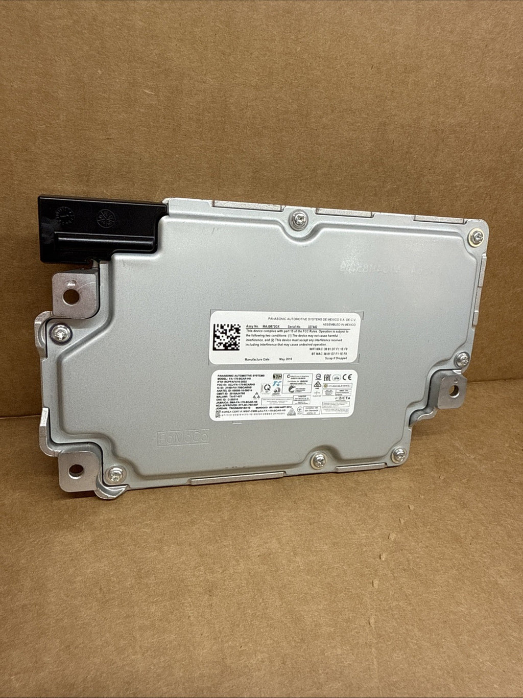 Ford Sync 3 Sync3 Radio Module JJ5T 14G370 FBA4
