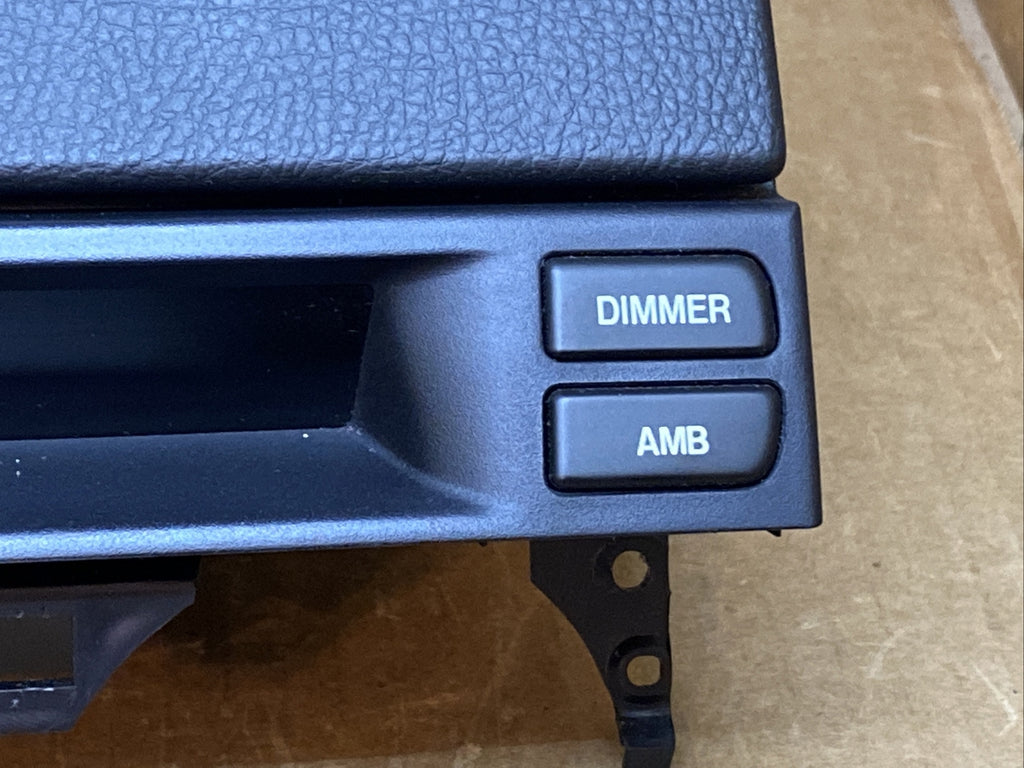 03 08 Mazda 6 Mazda6 Center Storage Dash Compartment Glove Box Bin Clock Black3