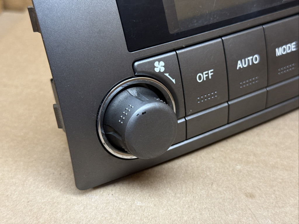 2008 2010 Toyota Highlander Rear Climate Temp Temperature Control 55900 480205