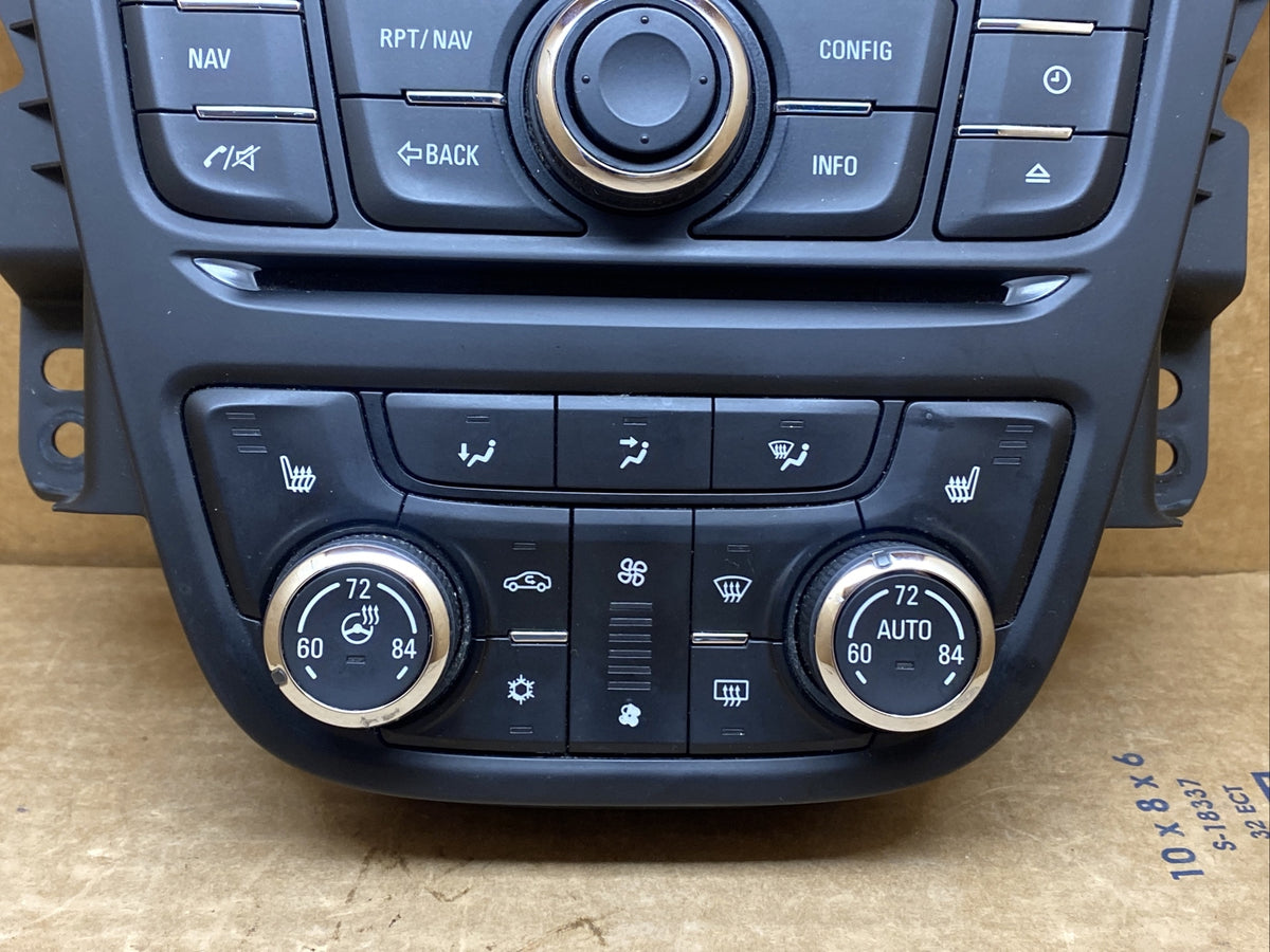 2013 2016 Buick Encore Radio Navigation Control Panel Bezel 95319299 229449583