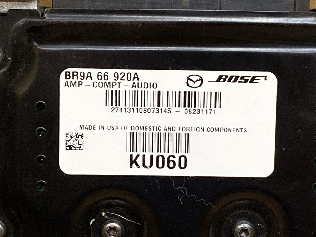 2006 2009 MAZDA 3 MAZDA3 AMPLIFIER AMP RADIO BOSE BR9A 66 920A3