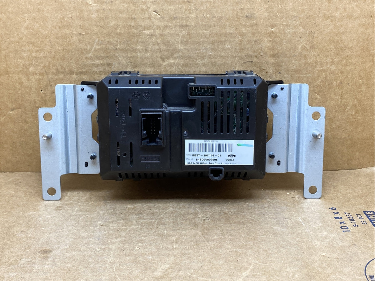 2011 Ford Explorer Radio Dash Display Screen OEM BB5T 19C116 CJ6