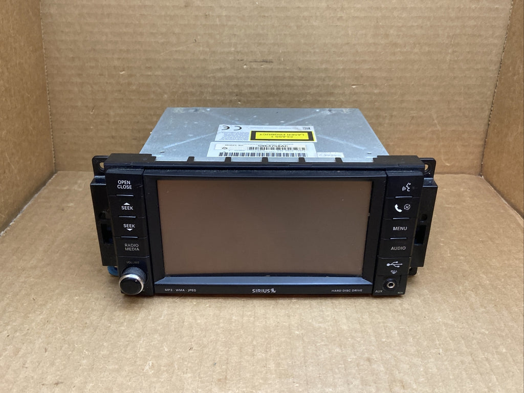 2008 2009 Jeep Dodge Chrysler Touchscreen Radio DVD REN P05064758AC0