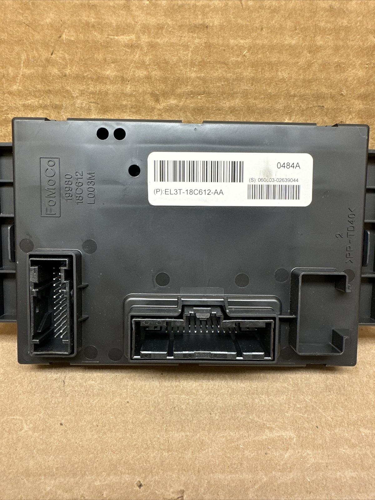 2014 Ford F 150 F150 Temperature Temp Climate Control Module EL3T 18C612 AA1