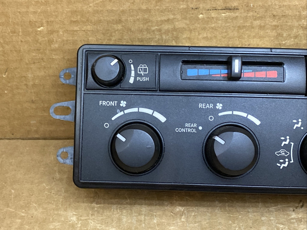 2004 2009 Dodge Durango Front Dash Manual Climate Temp Temperature Control Dials1