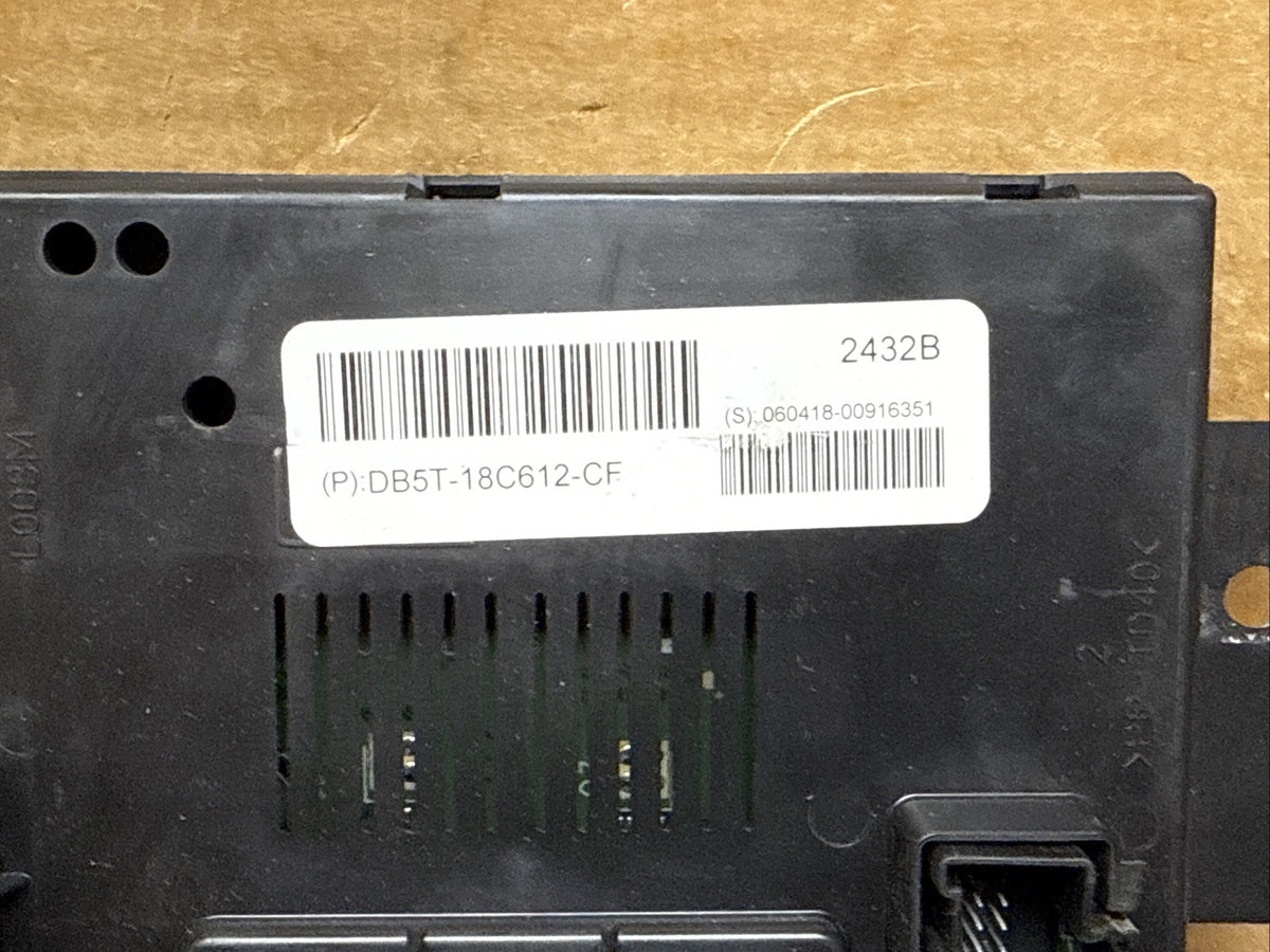 2011 2019 Explorer Temperature Temp Climate Control Module DB5T 18C612 CF2