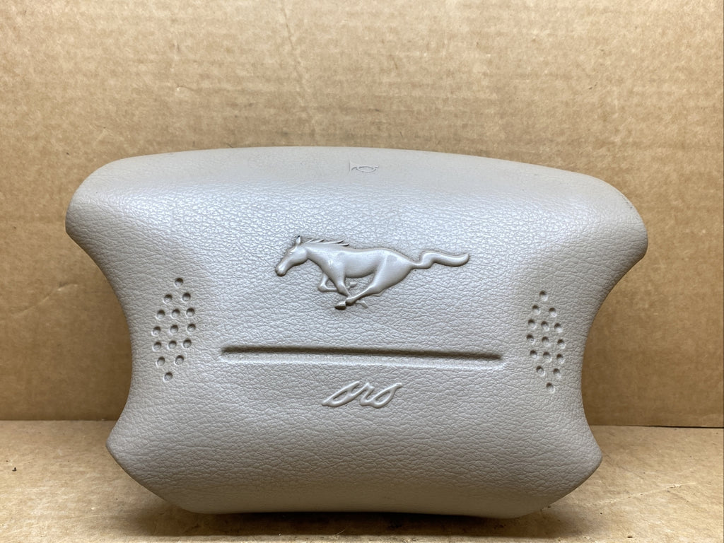 1999 2004 Ford Mustang Front Left Driver Side Steering Wheel Air Bag Airbag Tan2