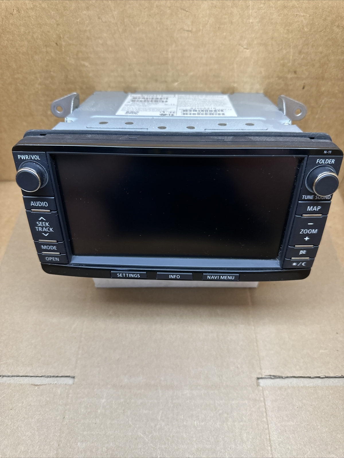 2014 2015 Mitsubishi Outlander Lancer Navigation Radio Touch Screen 8750A3730