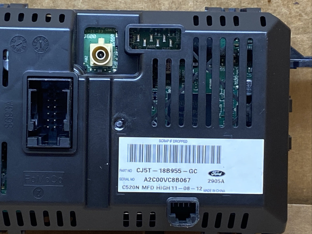 13 16 Ford Escape Dash Radio Touch Screen Display 4.2" OEM CJ5T 18B955 GC7