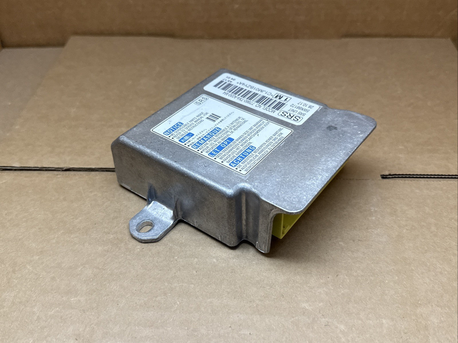 Acura RDX AirBag Air Bag Restraint Control Module 77960 TX4 A030 M42