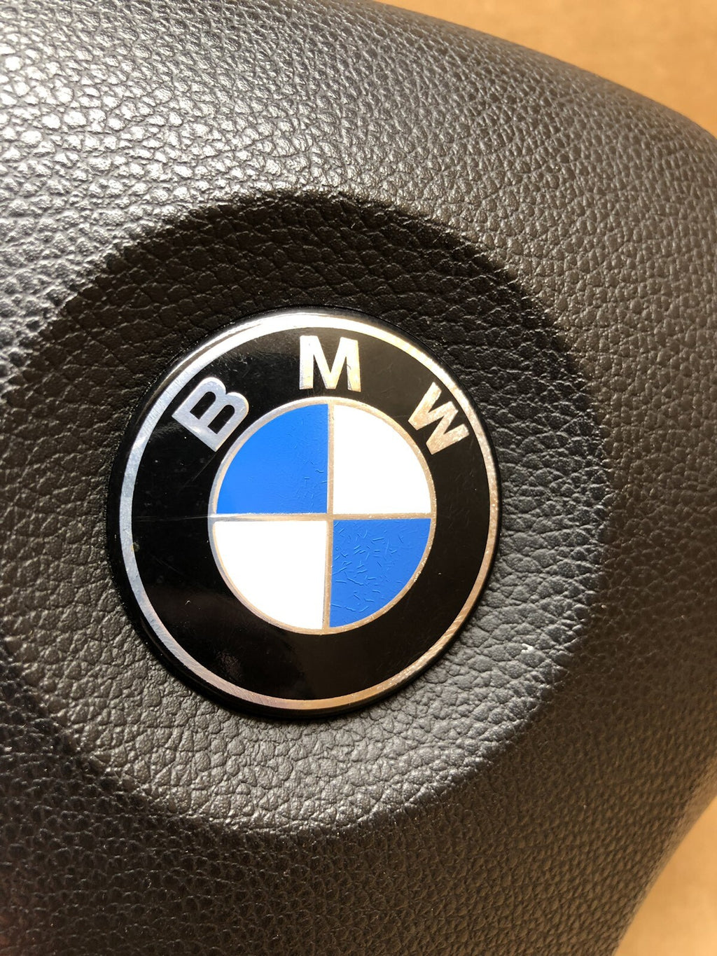 BMW 5 SERIES E60 E61 2007 2010 OEM ORIGINAL STEERING WHEEL AIRBAG AIR BAG BLACK3
